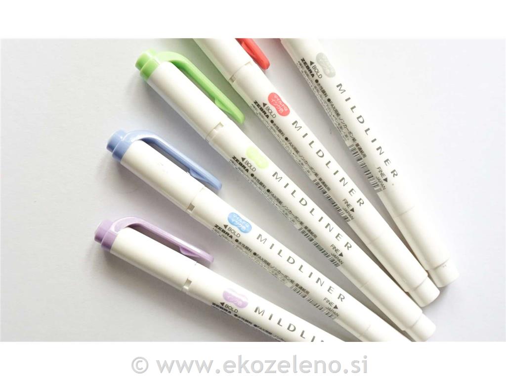 SIGNIR FLOMASTRI COOL ZEBRA 1/5