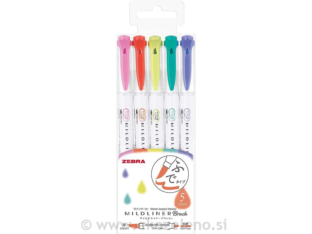 MARKER- BRUSH FLOMASTRI REFRESH 1/5