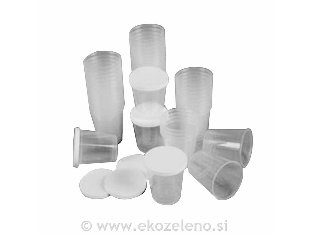 Lončki s pokrovom, 30 ml, set 75