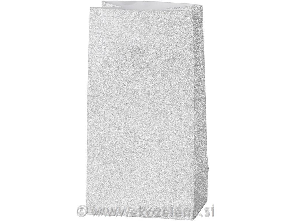 Vrečka papirna 17x6x9 cm, 120 g, set 8
