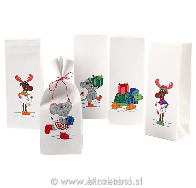 Vrečka 10x6x24 cm, set 15