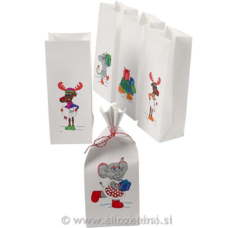 Vrečka 10x6x24 cm, set 15