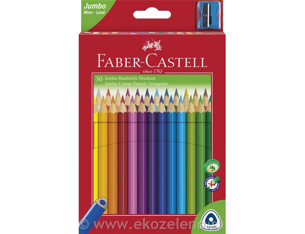 BARVICE TRIKOTNE FABER CASTEL 1/30