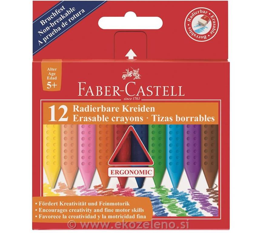 VOŠČENKE GRIP TRIOGLAT FABER CASTEL 1/12