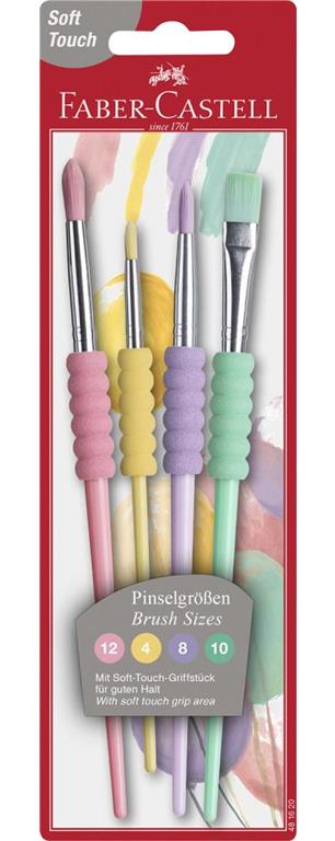 ČOPIČ FABER CASTELL 4/1 PASTEL
