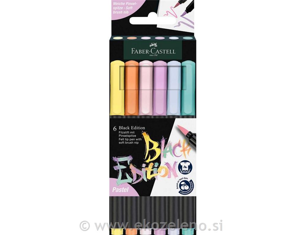 FLOMASTRI BRUSH BLACK EDITION 1/6
