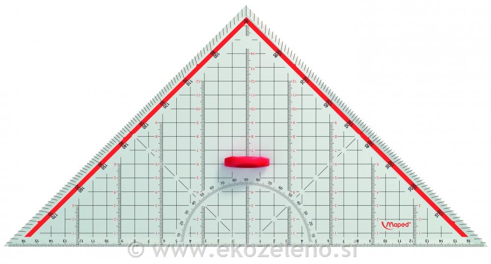 GEOTRIKOTNIK MAPED PRATICA 35CM + DRŽALO