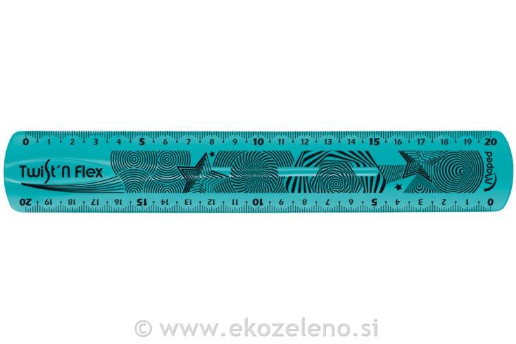 RAVNILO MAPED TWIST N FLEX 20CM SORT-BLI
