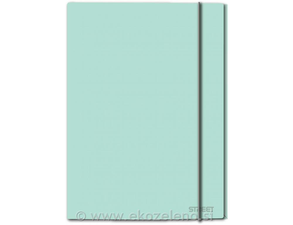 MAPA A4 Z ELASTIKO STREET PASTEL 600g