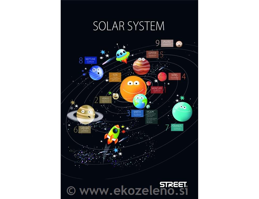 Beležka A6, STREET SOLAR