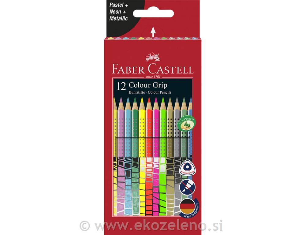 Barvice FABER-CASTELL, GRIP SPECIAL 12/1