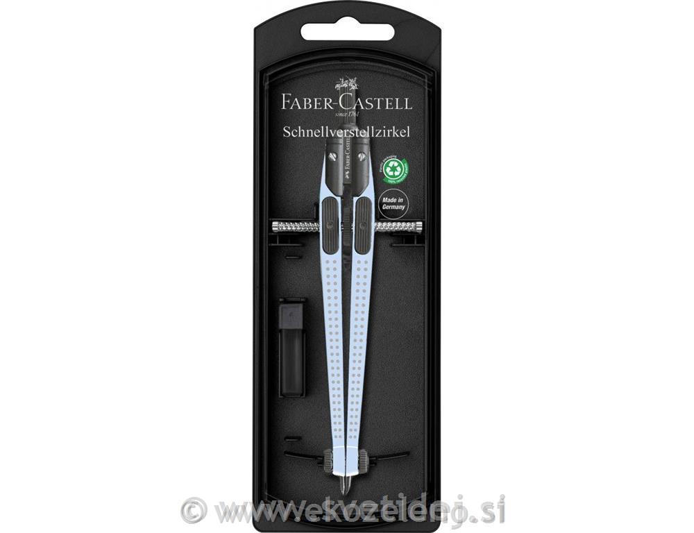 Šestilo Faber-Castell GRIP SKY BLUE
