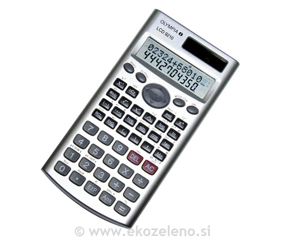 KALKULATOR TEHNIČNI LCD 9210