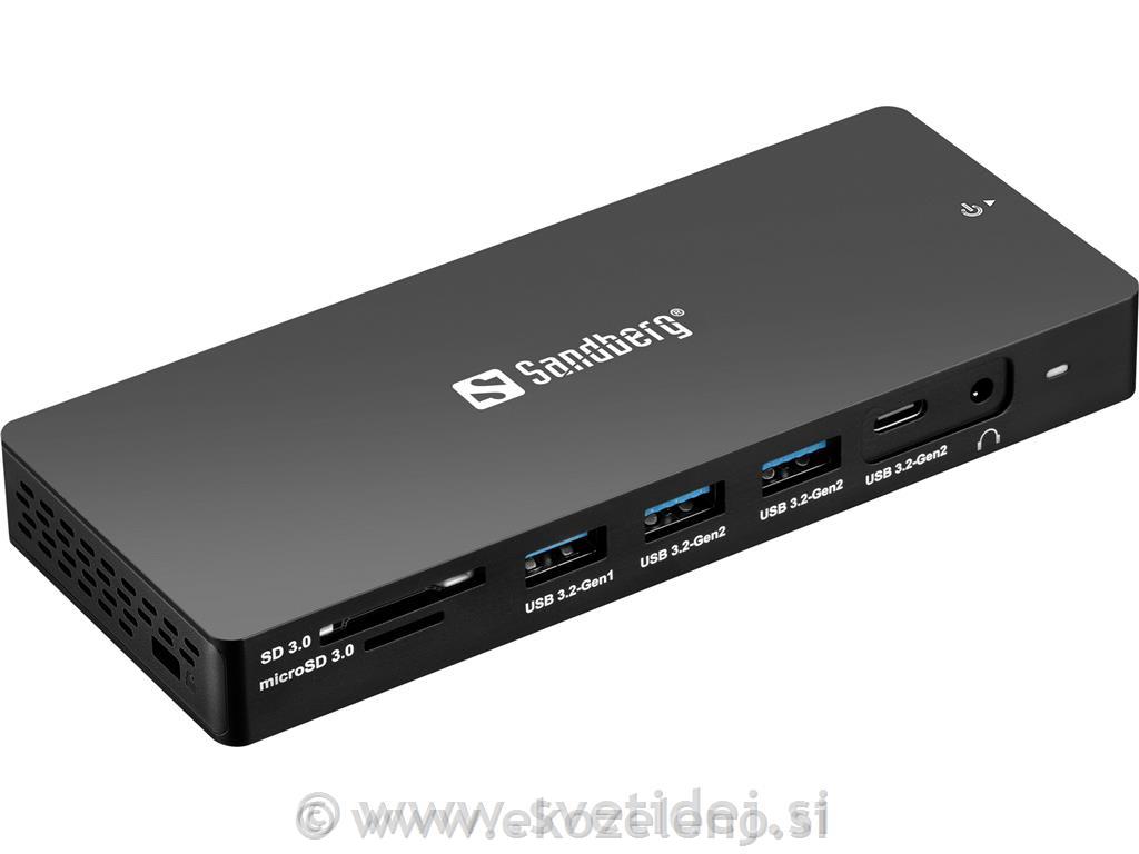 USB-C hub razdelilnik Pro, 13-v-1