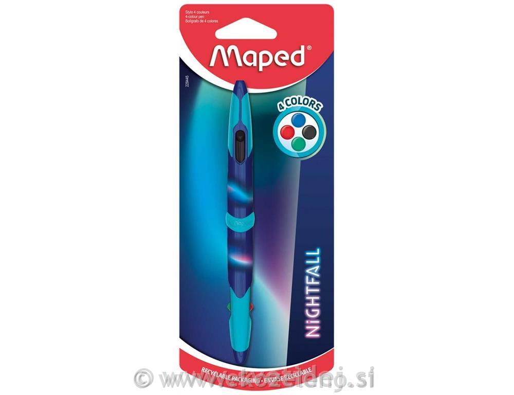 KEMIČNI SVINČNIK MAPED NIGHTFALL 4V1