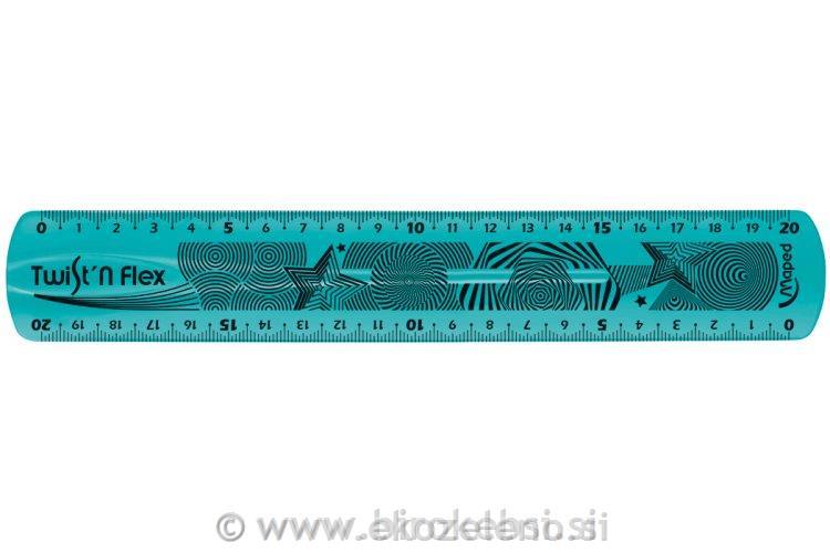 RAVNILO MAPED TWIST N FLEX 20CM SORT-BLI