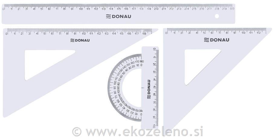 Geometrijski set ravnil