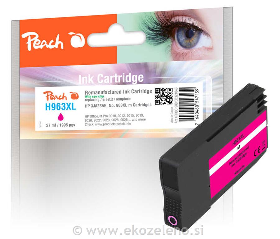 Črnilo Peach HP 963XL MAGENTA, 27ml