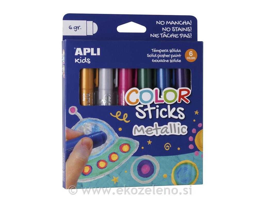 Voščenke v plastičnem ovitku Metallic