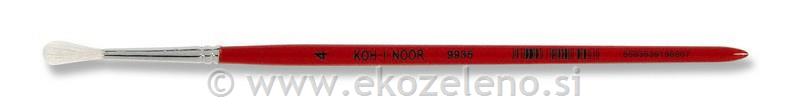 ČOPIČ OKROGLI No.4