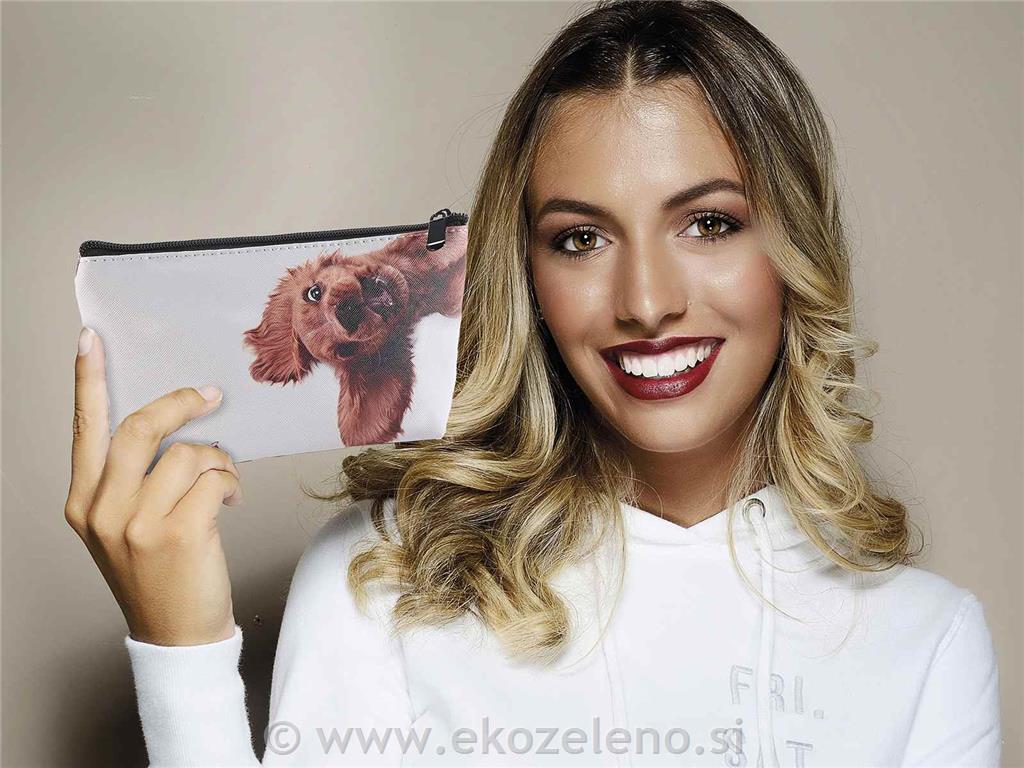 kozmetična torbica UM. USNJE/BOMBAŽ