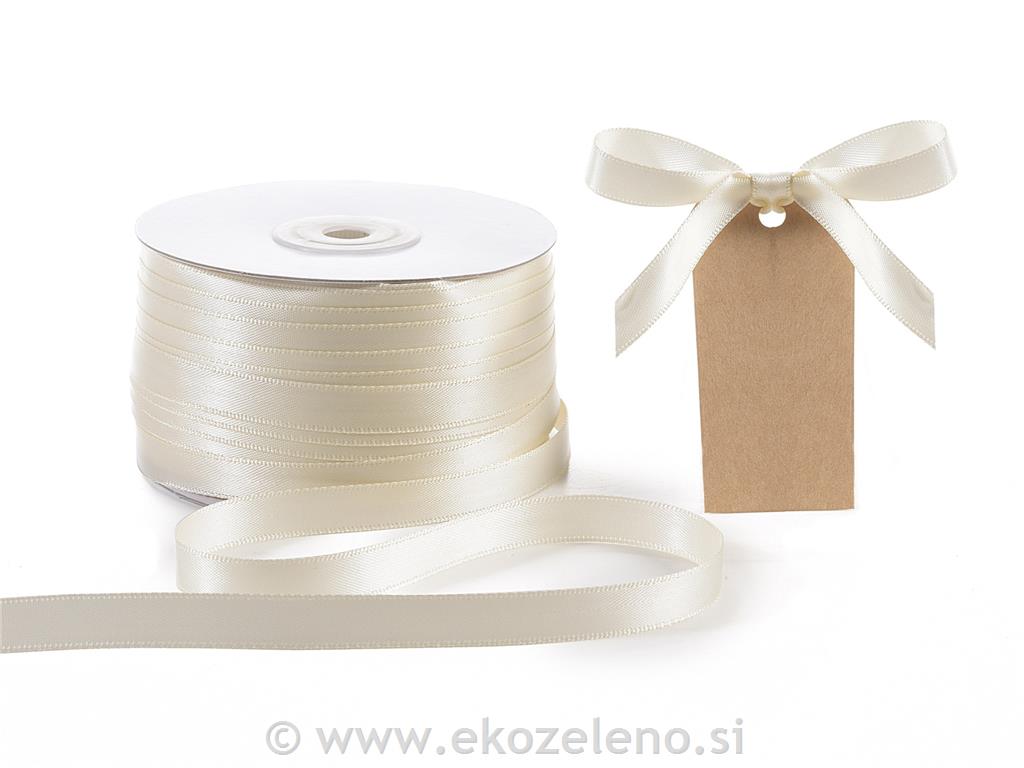 Saten trak beige 10 mm x 100 m