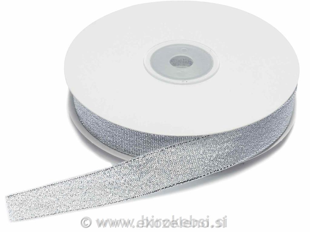Trak lame srebrn 17mmx25m