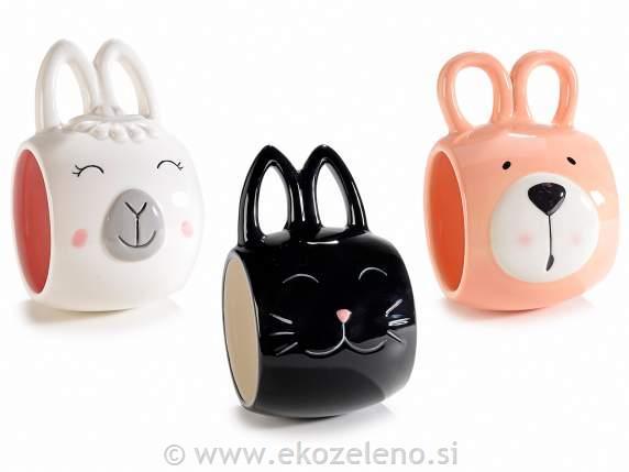 Čajna skodelica - porcelan 1 kos, 450 ml