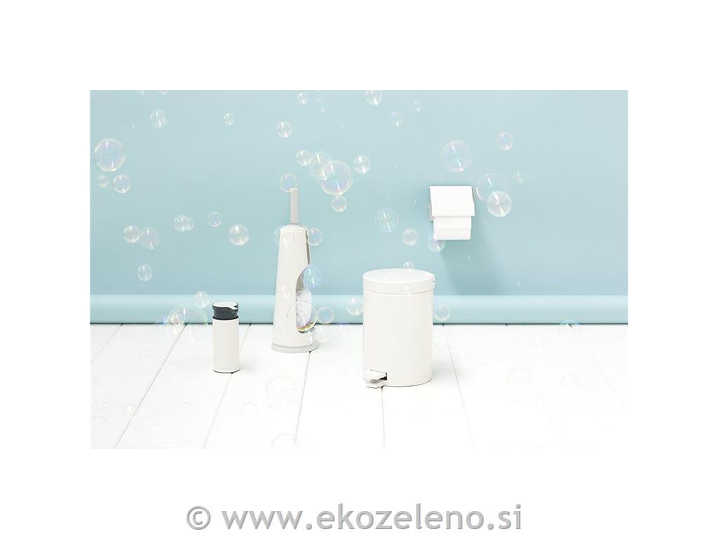 WC ščetka s stojalom Classic Bela