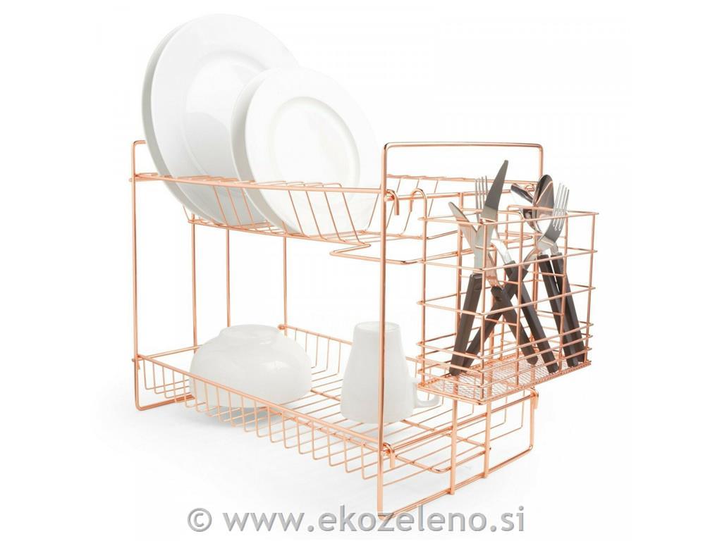 odcejevalnik za posodo Rose Gold