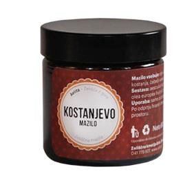 Zeliščno mazilo KOSTANJ 60ml