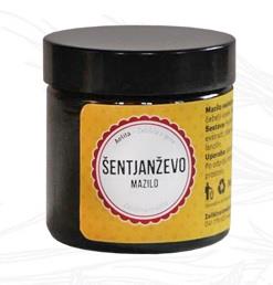 Zeliščno mazilo ŠENTJANŽEVKA 60ml