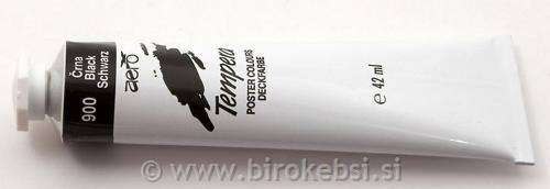 TEMPERA BARVA ČRNA 42ML