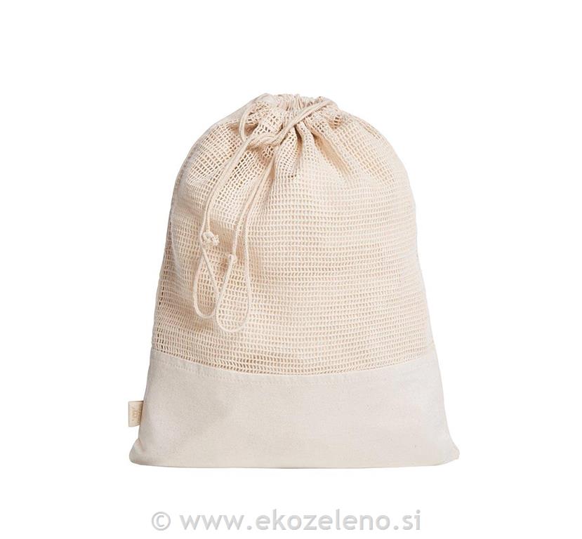 VREČKA Z VRVICO ZA SADJE IN ZELENJAVO