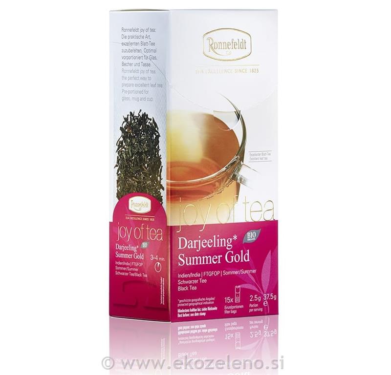ČAJ Darjeeling Summer gold BIO