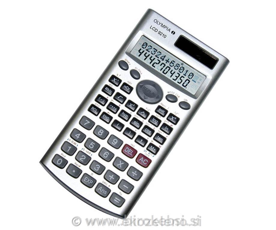 KALKULATOR TEHNIČNI LCD 9210