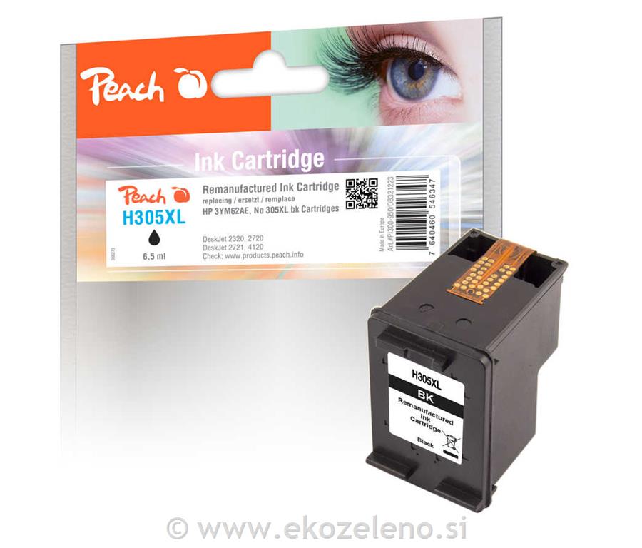 Črnilo Peach 305XL black, 6,5ml