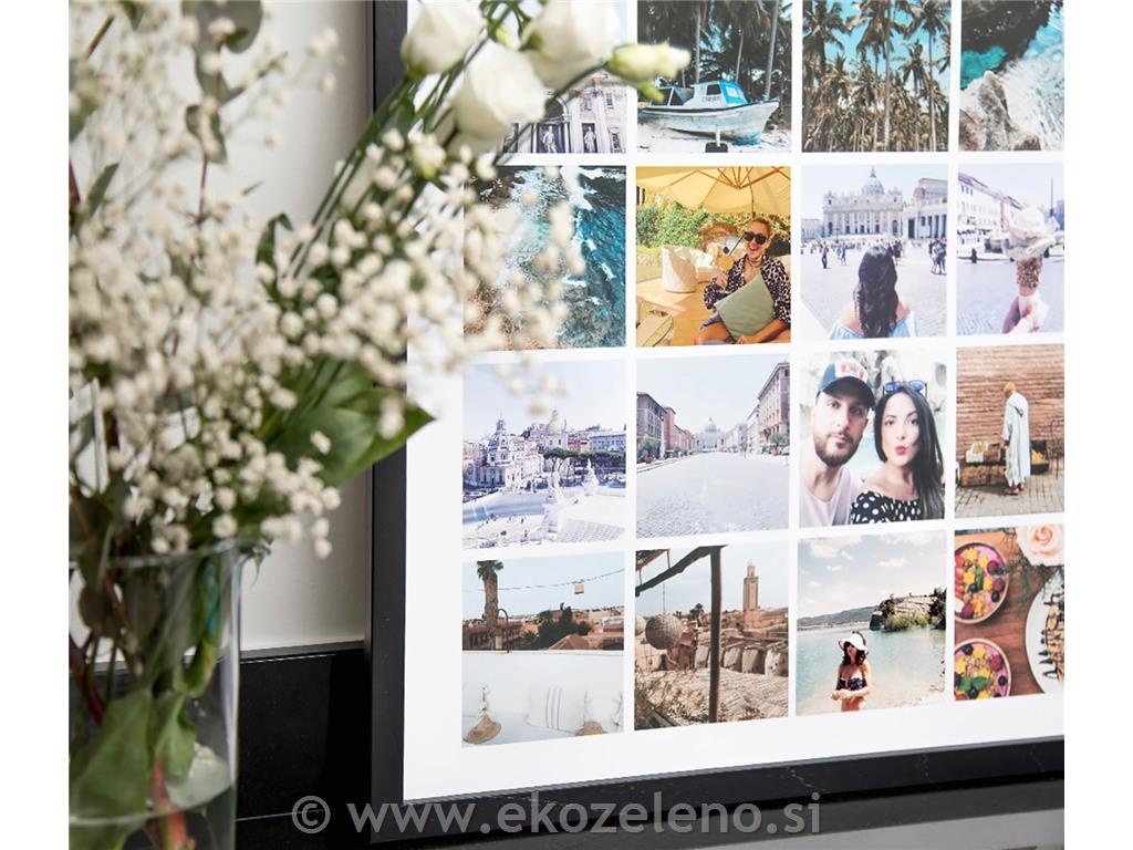 PLAKAT S 35 FOTOGRAFIJAMI BEZ OKVIRJA