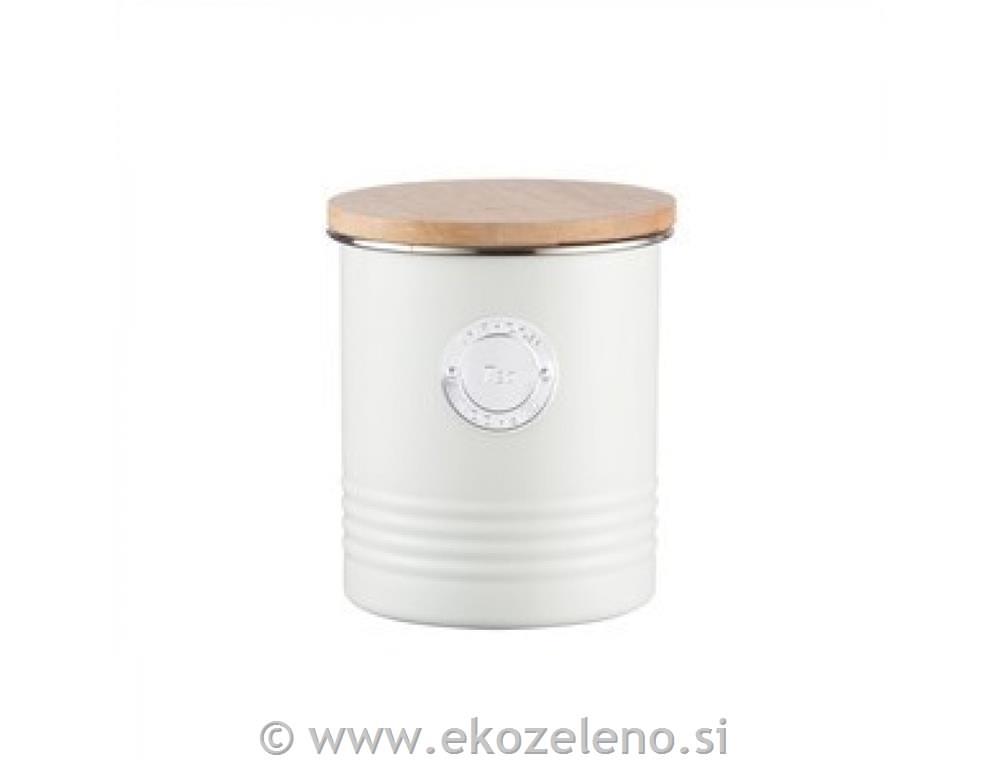 Doza za kavo ali čaj 1l, krem