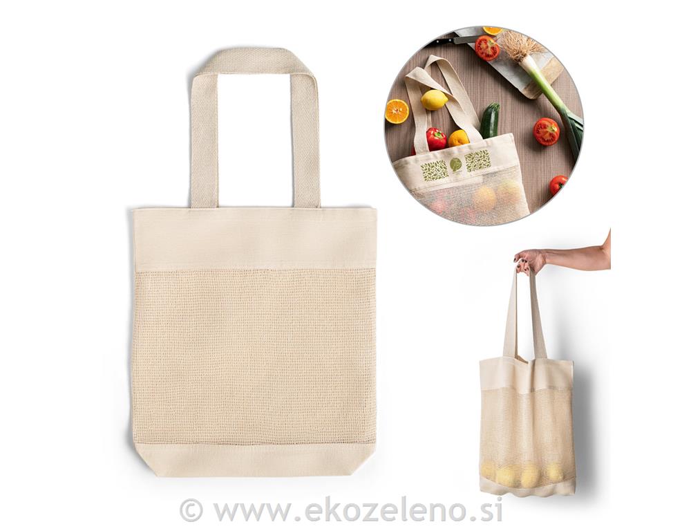 Nakupovalna vrečka z mrežo 390x430x80