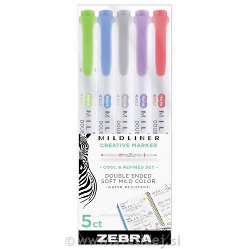 MARKER- BRUSH FLOMASTRI COOL 1/5
