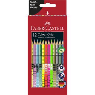 Barvice FABER-CASTELL, GRIP SPECIAL 12/1