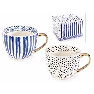 Čajna skodelica - porcelan 2 kos, 400 ml
