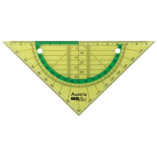 GEOflex trikotnik flexi 15cm, neon zelen