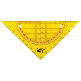 GEOflex trikotnik flexi 15cm, neon oranž